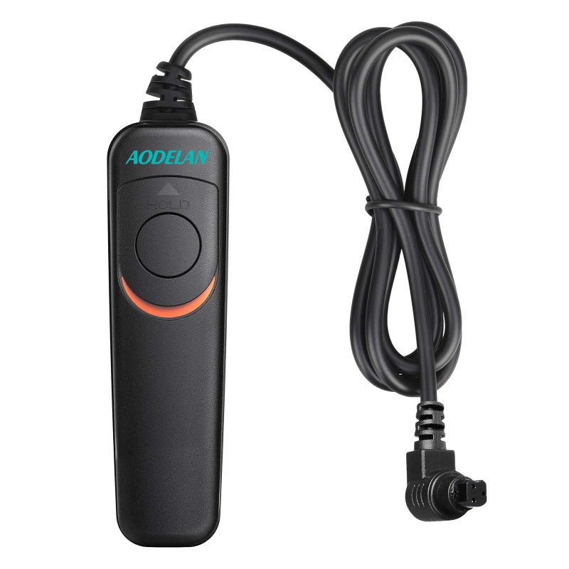 AODELAN RS-C8 Shutter Remote Shutter Release Cable 6D, 7D Mark II, 7D, 60Da, 5D Mark IV, 5D Mark III, 5DS, 5DS R, 5D Mark II, 5D, 6D Mark II Replaces for Canon RS-80N3 - Image 1